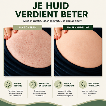 Materiaal en kenmerken van de SmoothGlide intieme precisie scheerder